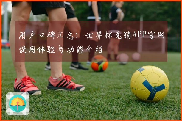 用户口碑汇总：世界杯竞猜APP官网使用体验与功能介绍
